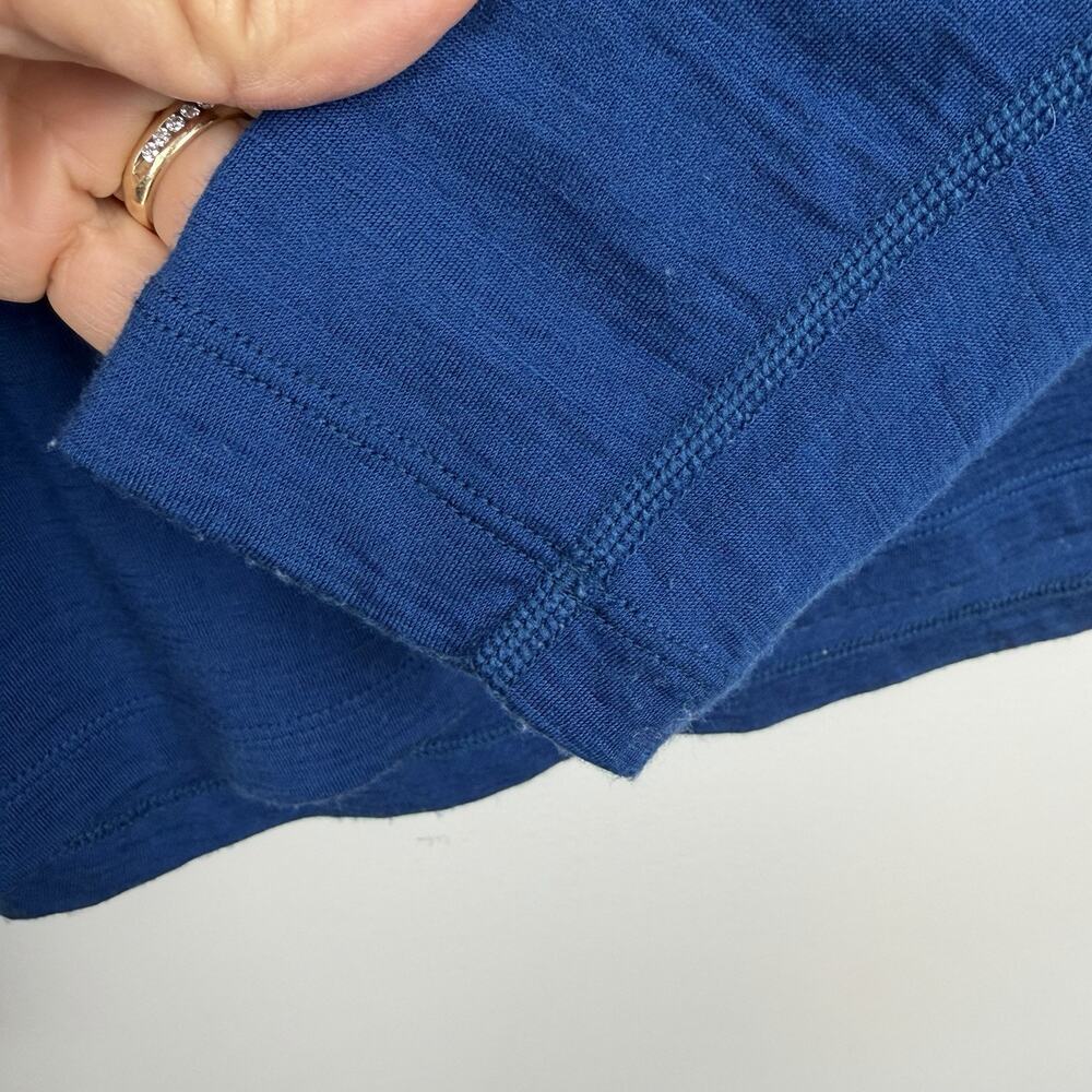 Icebreaker Merino Wool T Shirt Women's M Blue 200 Long Sleeve Thermal Base Layer - Picture 6 of 9
